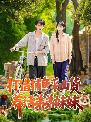 打猎捕鱼采山货，养活弟弟妹妹（108集） 西瓜短剧免费看