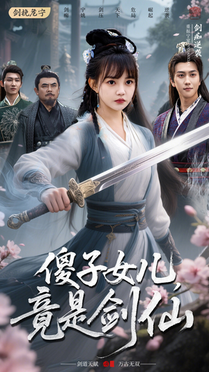 傻子女儿竟是剑仙（50集）常回家看看短剧