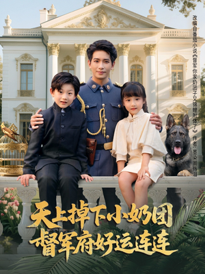 天上掉下小奶团督军府好运连连（84集）超级好看的短剧