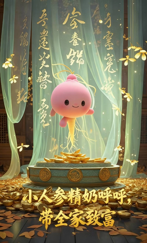 小人参精奶呼呼带全家暴富（58集）短剧热门推荐